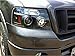 Spyder Auto 5010209 Ford F150 04-08 Projector Headlights - Version 2 - LED Halo - LED (Replaceable LEDs) - Black - High H1 (Included) - Low 9006 (Included)