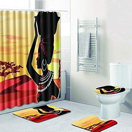 African American Women Shower Curtain