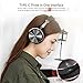 Bluedio T4 (Turbine) Active Noise Cancelling Bluetooth Headphones with Mic Over-Ear Swiveling Wired and Wireless Headphones Headset for Cell Phone/TV/PC bass Fashion (Black)