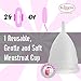 Blossom Menstrual Cup, Say No to Tampons | Get Blossom Cups for Menstrual Days| Period Cup, Reusable Menstrual Cup, Silicone Cup