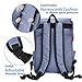 OURBAG Unisex British Style Casual Waterproof Oxford School Backpack Rucksack Blue