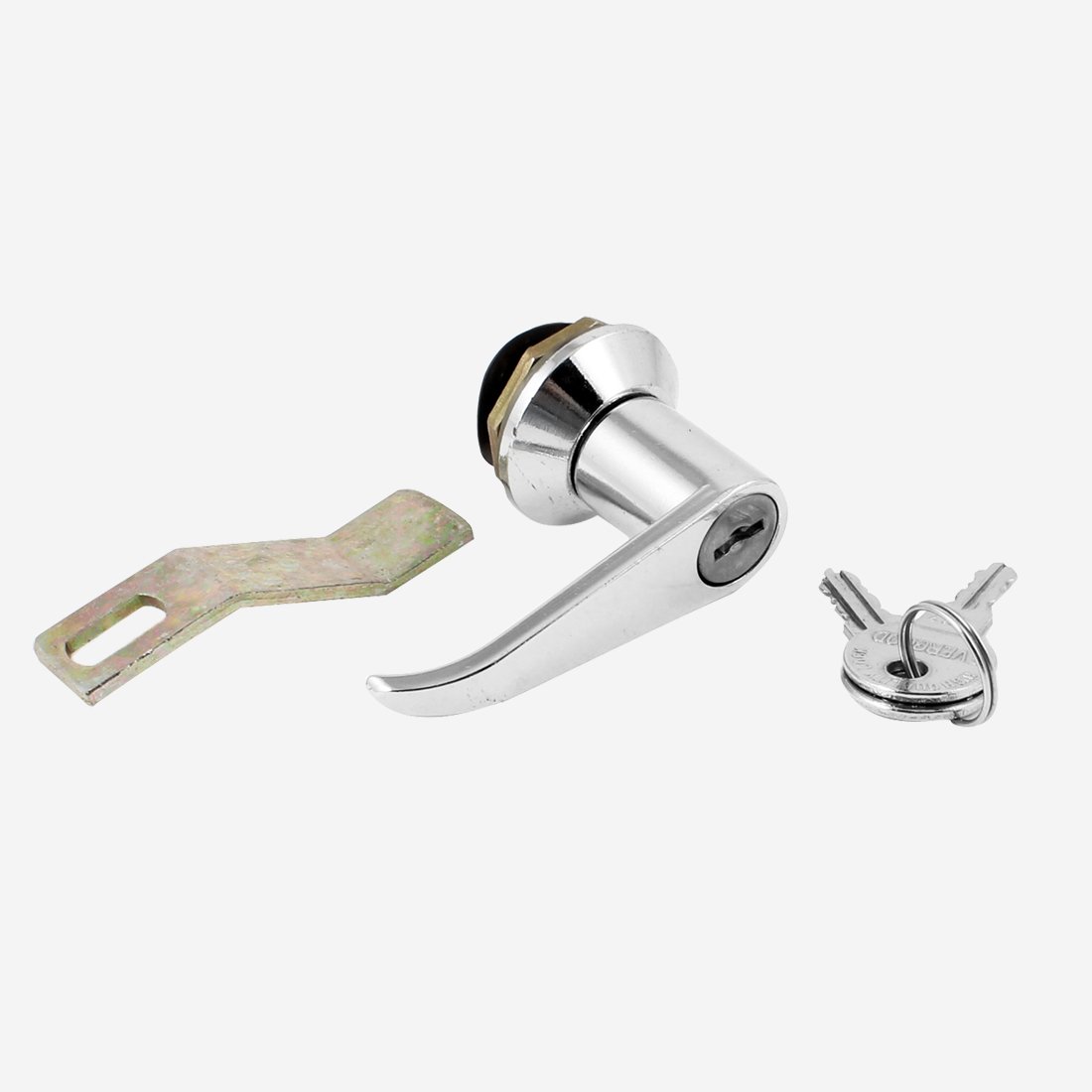 Sourcingmap Rotary Grip Recessed Metal 1/2" PT Thread Security Lock for Cabinet Door