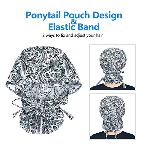 5 QBA+Working+Adjustable+Sweatband+Ponytail