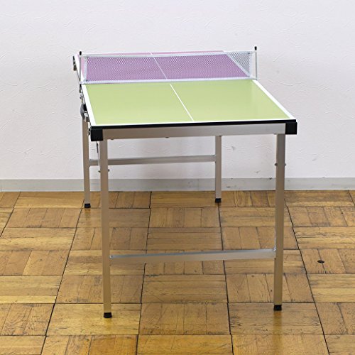 Time Concept Vacances Portable Table Tennis Set - Collapsible Board, 2 Paddles, 3 Ping Pong Balls - Outdoor Game Set - Thumbnail 4