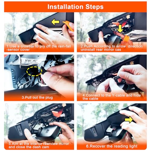 4K Dashcam Car, UHD 2160P Appearance OEM Camera, for Porsche Cayenne(E3) 2019-2026, Macan Electric 2024-2026, 911(992) 2020-2024, Panamera(971) 2017-2026, Taycan 2020-2020 6(Model A), 64GB Card