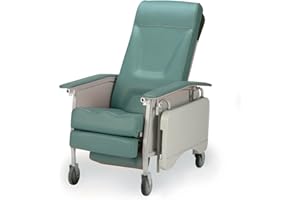 Invacare Deluxe Three Position Recliner, 19" Seat Width, 250 lb. Weight Capacity, Jade, IH6065A/IH68