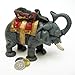 Design Toscano Circus Elephant Collectors' Die Cast Iron Mechanical Coin Bank