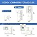 JYYG Wardrobe6MWP Portable Wardrobe Closets, 84
