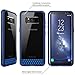I BLASON Galaxy S8+ Plus Case, Scratch Resistant Clear Halo Series Samsung Galaxy S8+ Plus Hybrid Bumper Case Cover 2017 Release (Navy)