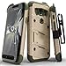 Zizo Bolt Series Compatible with Samsung Galaxy S7 Active Case Military Grade Drop Tested with Tempered Glass Screen Protector Holster TAN CAMO Green