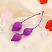 Nautime Kegel Balls Exercise Kit for Women - Medical Silicone Ben Wa Ball - For Bladder Control and Pelvic Floor Weight Set Pleasure Training: Beginner & Advanced (purple)