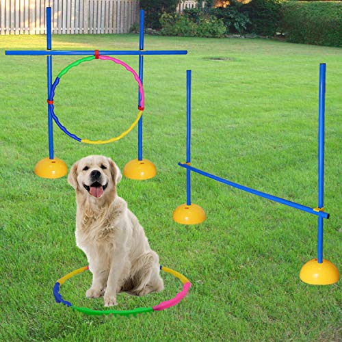 AKA Agility Training Set | Hurdle & Jump Ring| for Dog