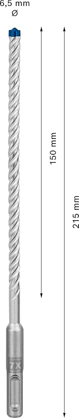 Bosch EXPERT SDS plus-7X Hammer Drill Bit 6.5 x 150 x 215 mm 10-pc view 3