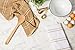 DII Basic Ribbed Terry Kitchen Basics Collection, Mocha, Dish Towels, 6 Piece