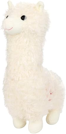 Amazon Wenjuan 13 8インチ かわいいアルパカの羊のおもちゃ 柔らかい動物のぬいぐるみ かわいいぬいぐるみ ペット枕 女の子 男の子 ガールフレンド 誕生日 ホリデー クリスマス ベッドルーム ソファの装飾 13 8 Inch ホワイト Wj 53 ぬいぐるみ おもちゃ
