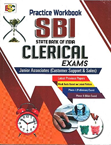 BSC Practice Workbook SBI State Bank Of India Clerical Exams Junior Associates (Costumer Support & Sales)