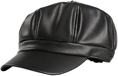 ladies leather cap
