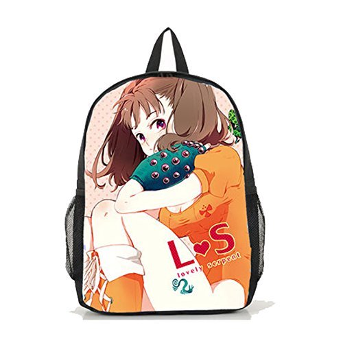 Dreamcosplay The Seven Deadly Sins Diane Backpack Student Bag Cosplay
