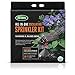 Scotts All-in-One Oscillating Sprinkler Kit Watering - Adjustable, Includes 50 ft. of Professional Tubing, Precision Watering for Gardens and Raised Beds, Covers from 10 up to 950 sq. ft.
