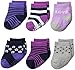 Carter's Baby Girls' Newborn Love Socks (Pack of 6)