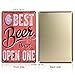 ROSENICE Metal Sign Tin Poster Beer Theme Vintage Sign Tavern Bar Pub Shop Retro 12