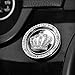 Car Crystal Ring & Crown Emblem Sticker Bling Decoration Kit for Auto Engine Start Button, Queen's Diamond Interior Car Accessory