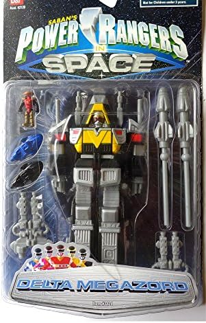 Power Rangers In Space Bandai 1998 Delta Megazord Zord action figure MOSC MOC