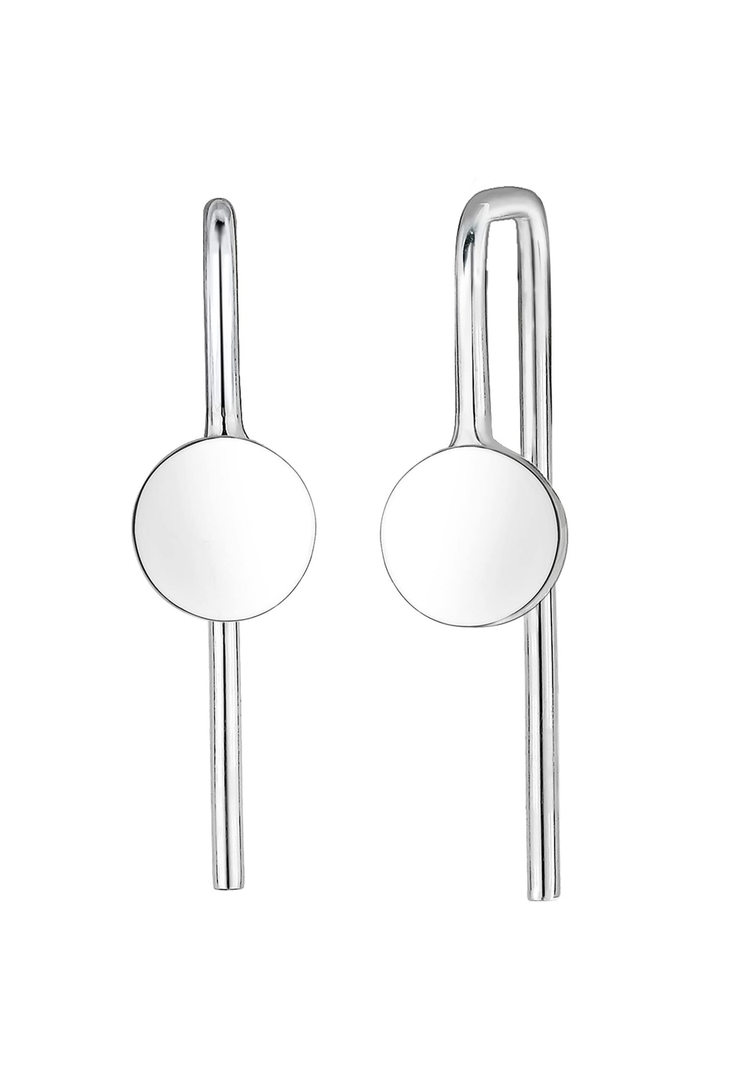 Elli Women's 925 Sterling Silver Thread Earrings 311292717