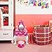 Kiddie Play Pretend Play Kids Vanity Table and Chair Beauty Play Set with Fashion Accessories for Girls