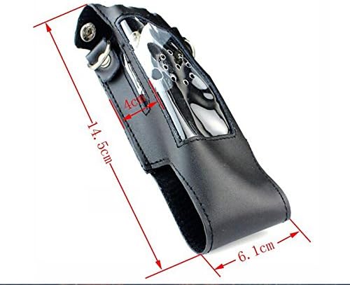 EmBest soft case with belt for walkie talkie UV-5R radio UV5R UV-5RB UV-5RE UV-5REPlus TONGFA UV-985 HYT TH-F8