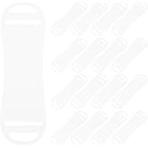 VILLFUL 100PCS Price Tags for Eyeglasses Frame - Plastic Price Labels Mini Size Tags for Spectacle Frames - Retail Shop Labeling Use 2.8x0.8in