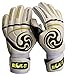 Blok-IT Goalkeeper Gloves Goalie Gloves - Make The Toughest Saves-Secure and Comfortable Fit - Extra Padding, Reduced Chance of Injury (White & Black, Size 5=Youth-S)