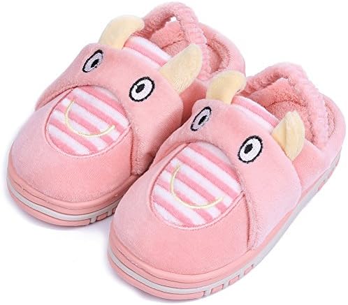 UIESUN Unisex Toddler Kids Slippers Shoes For Boys Girls House Slipper Watermelon 18/19