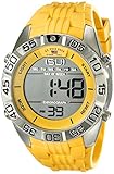 U.S. Polo Assn. Sport Men's US9228 Yellow Silicone Digital Watch