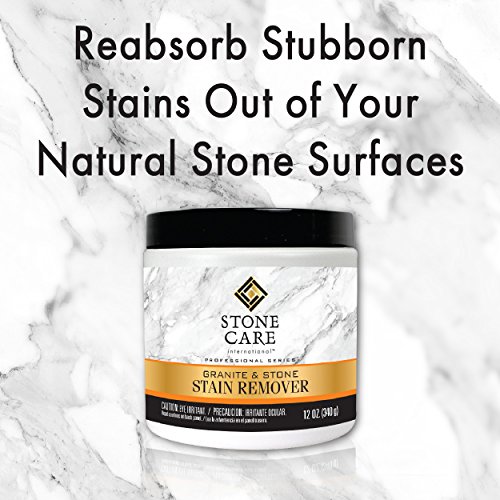 Stone Care International Stone Stain Remover Poultice Powder Safely