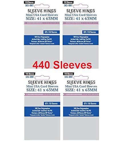 Amazon.com: MayDay Games Mini USA Card Sleeves 41x63mm
