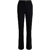 Anne Klein Women's Petite Stretch Bootcut Pant, Black