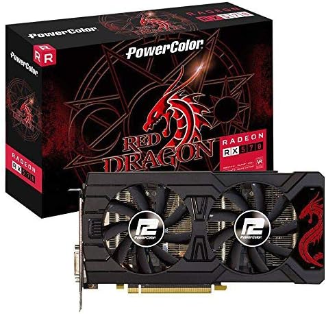 Powercolor Red Dragon Amd Radeon Rx570 8gb Gddr5 Axrx 570 8gbd5 3dhd Oc Computers Accessories Amazon Com