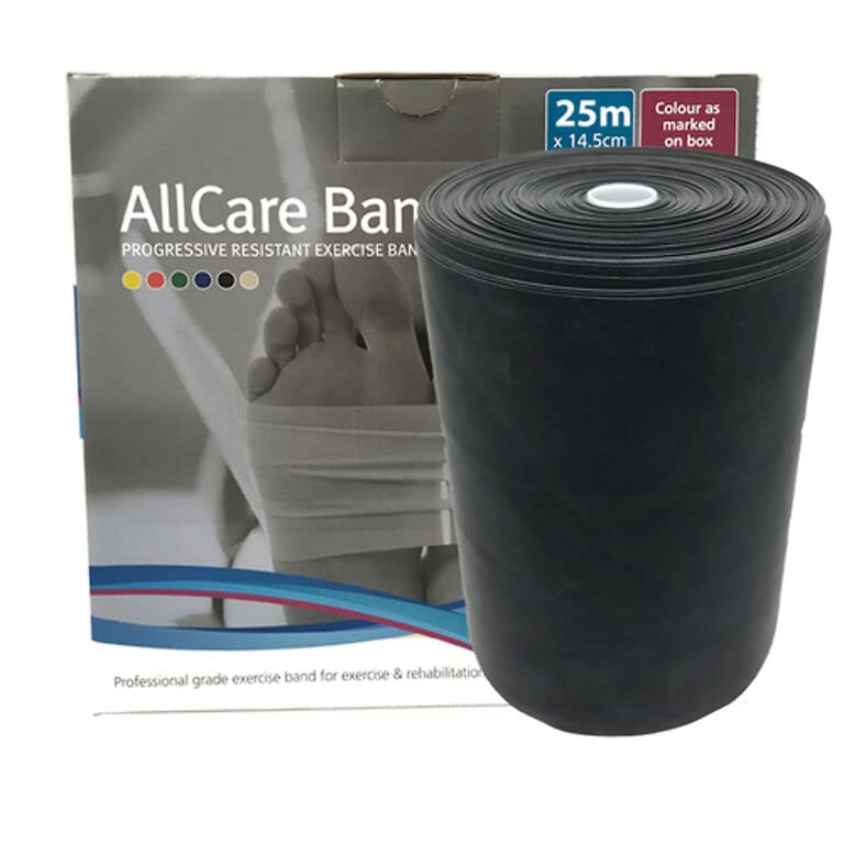 66fit ALLCARE EXERCISE BAND 25M (XXHEAVY, BLACK)
