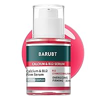 BARUBT Cyano Pink Spicule Serum with Calcium & Vitamin B12 - Anti-Aging Face Serum to Reduce Wrinkle Appearance & Improve Skin Firmness, with Niacinamide & Hyaluronic Acid for Pore Care & Dark Circles