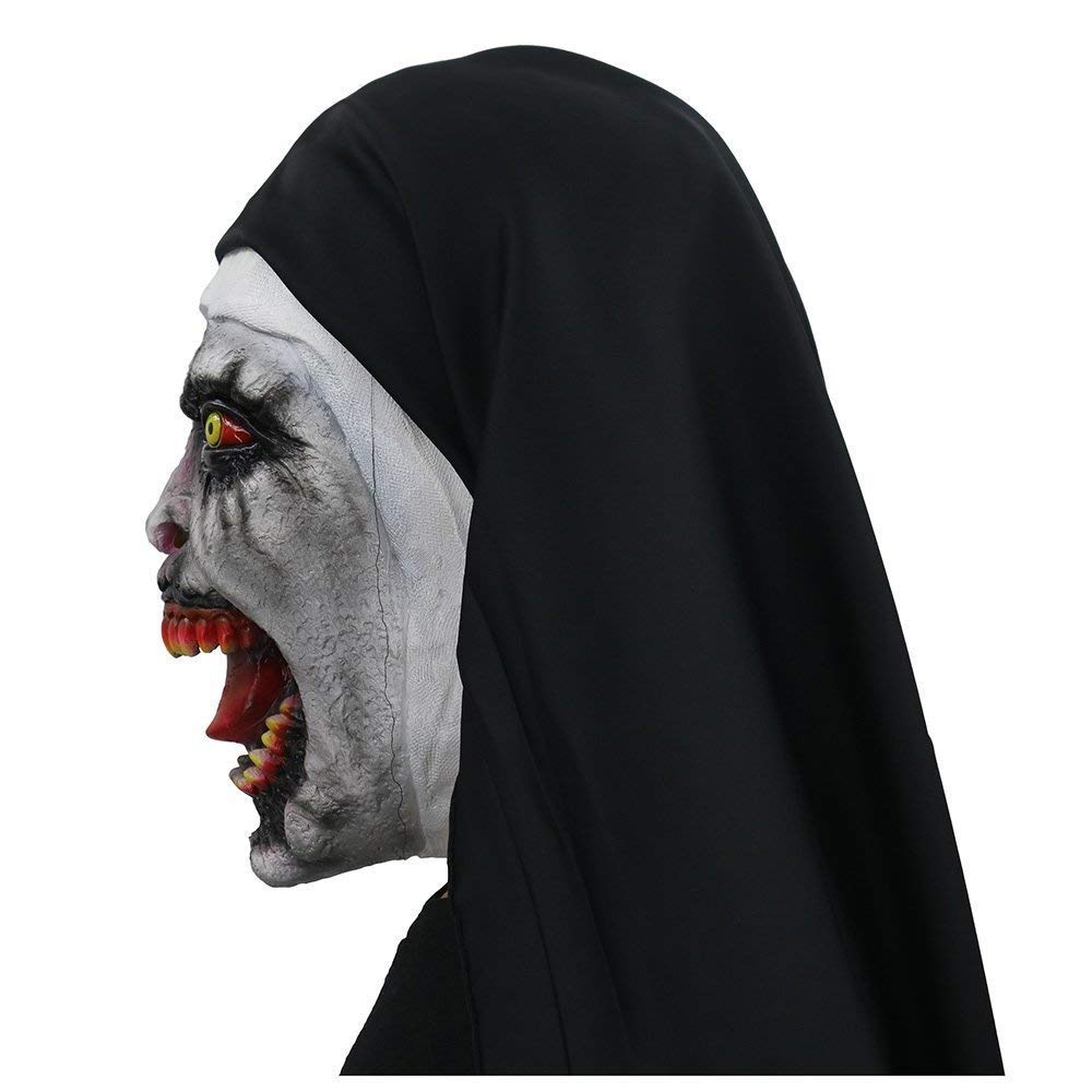 楽天カード分割 Lian ハロウィンマスク おばあちゃんコスチューム レディース ベール恐ろしいゾンビマスク パーティー用品 B07gvdvp43 代引不可 Www Ajaymedicalhall Com