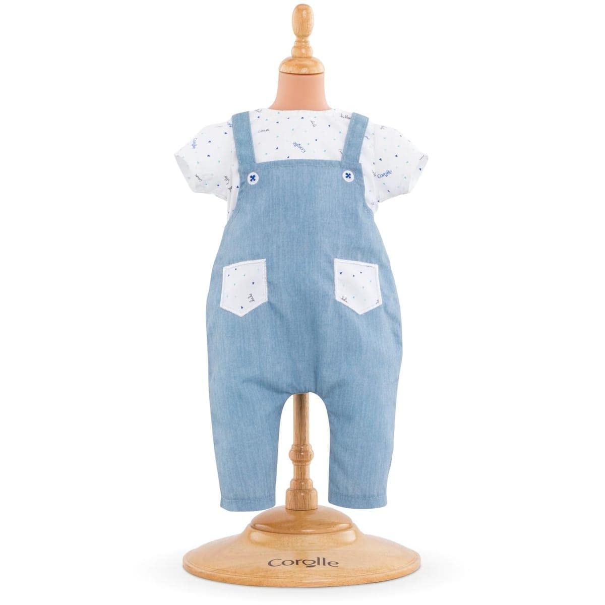 Corolle 9000140600 Mon Grand Poupon T-Shirt and Dungarees for All 36 cm Baby Dolls