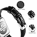 Simpeak Slim Genuine Leather Band Compatible with Apple Watch 40mm 38mm Series 6 SE 5 4 3 2 1, Women Men Wirstband Strap Replacement for iWatch 40 38, Black