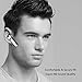 Bluetooth Earpiece, 32 Hours Talk Sweatproof Wireless Headset Voice Reminder and Noise Cancelling V4.1 for iphone 7 Plus 6s 5s iPad Samsung Galaxy S7 Edge S6 S5 LG G5 V10 Motorola HTC Android (White)