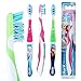 Oral-B Pro-Health For Me CrossAction Soft, Disney Frozen Manual Kids Toothbrush, Pack of 6