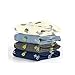Mcool Mary Womens Ankle Socks, Low Cut Pineapple Socks Funky Non-Slip No Show Cotton Casual Socks 4 pack