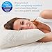 Triple Cloud Pillows Shredded Memory Foam Adjustable Standard/Queen Pillow with Removable Hypoallergenic Cover - Made in The USA (Standard/Queen)