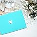 Bodyguard MacBook pro 13 case,Plastic Hard Case with Keyboard Cover for Apple MacBook pro 13 inch(AA1278),Turquoise