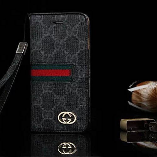 iPhone X Case, New Elegant Luxury PU Leather Classic Style Cover Case For Apple iPhoneX, iPhone X ( Color : Black )
