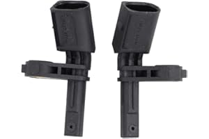 NewYall Pack of 2 ABS Wheel Speed Sensor Front Left LH Driver & Right Passenger Side for Porsche Carrera GT Audi A3 TT VW Beetle Bora CC Eos Golf GTI Jetta Passat R32 Rabbit Tiguan